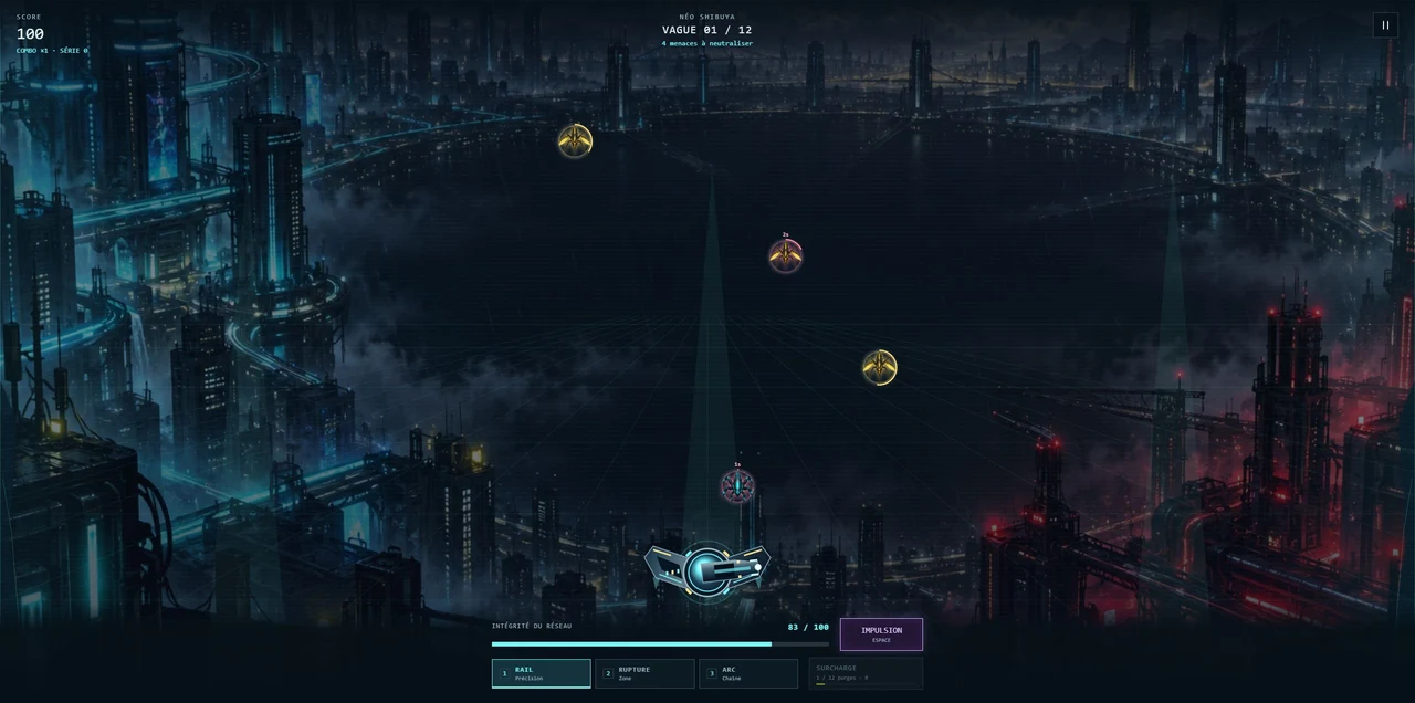 Capture d'ecran de Cyber Hunt