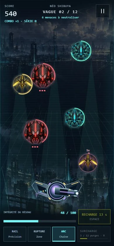 Capture d'ecran de Cyber Hunt